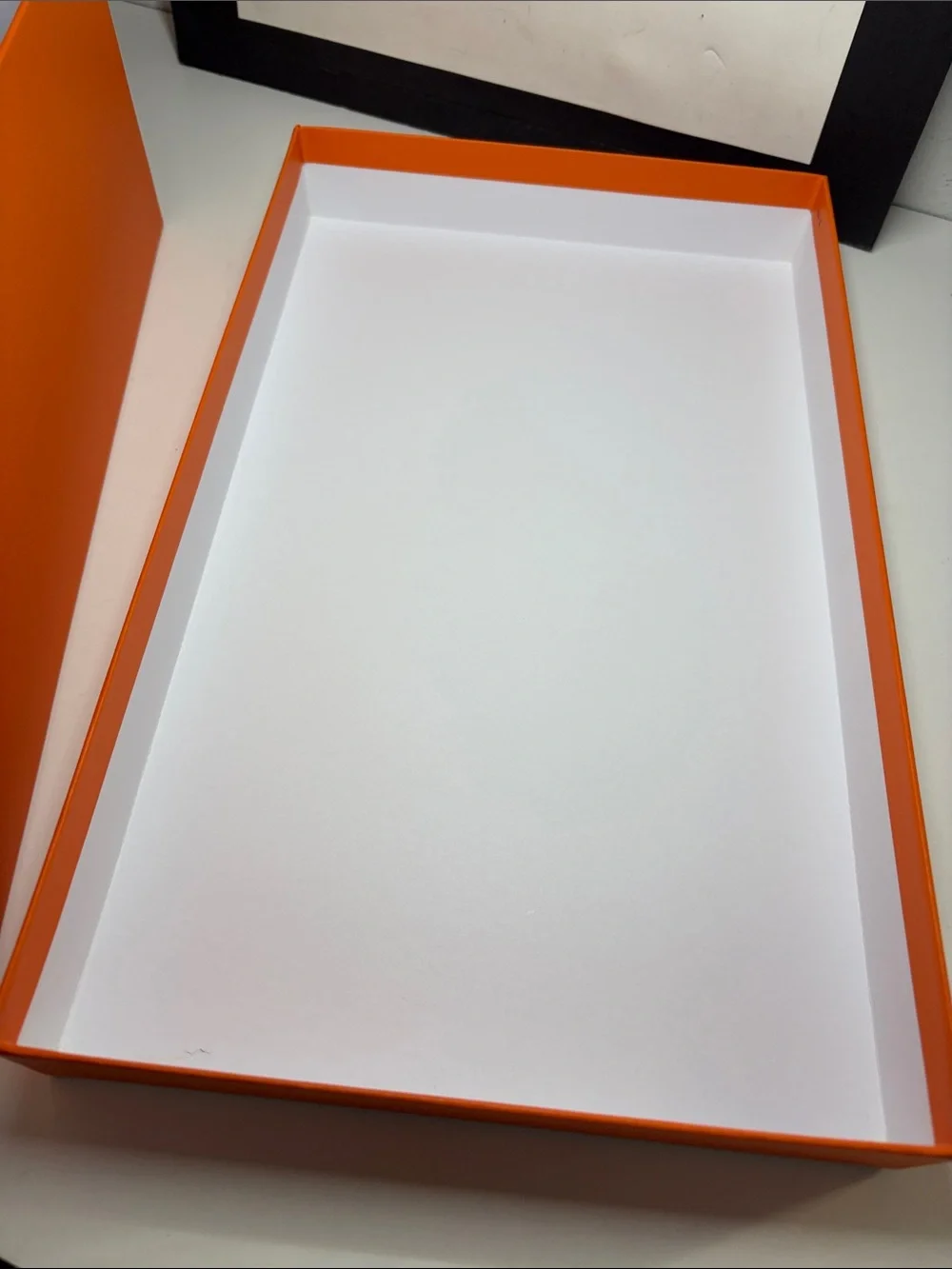 Hermes Empty Large Shoe Box With Ribbon - Picture 7 of 10